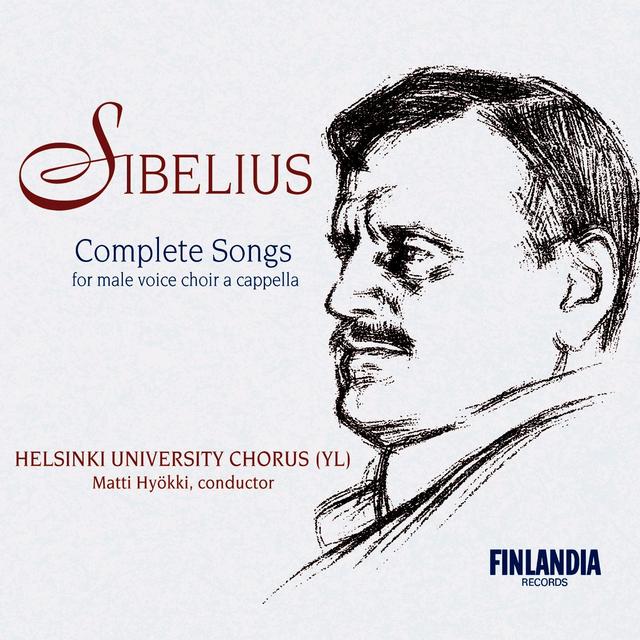 Album cover art for Sibelius: Complete Male Choir Works