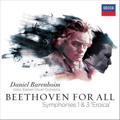 Album cover art for Beethoven For All - Symphonies Nos. 1 & 3 - "Eroica"