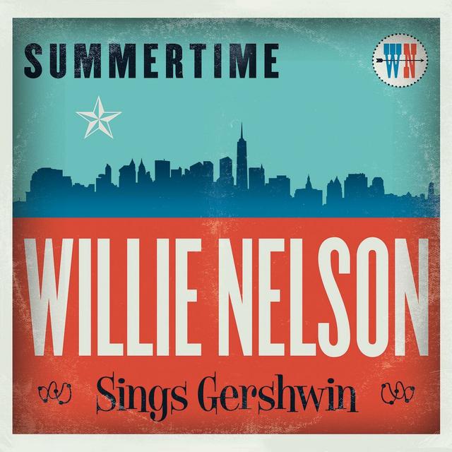 Album cover art for Summertime: Willie Nelson Sings Gershwin