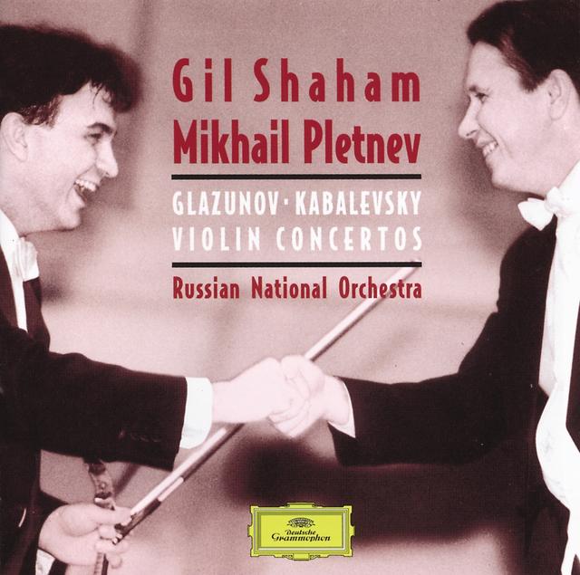 Album cover art for Glazunov / Kabalevsky: Violin Concertos