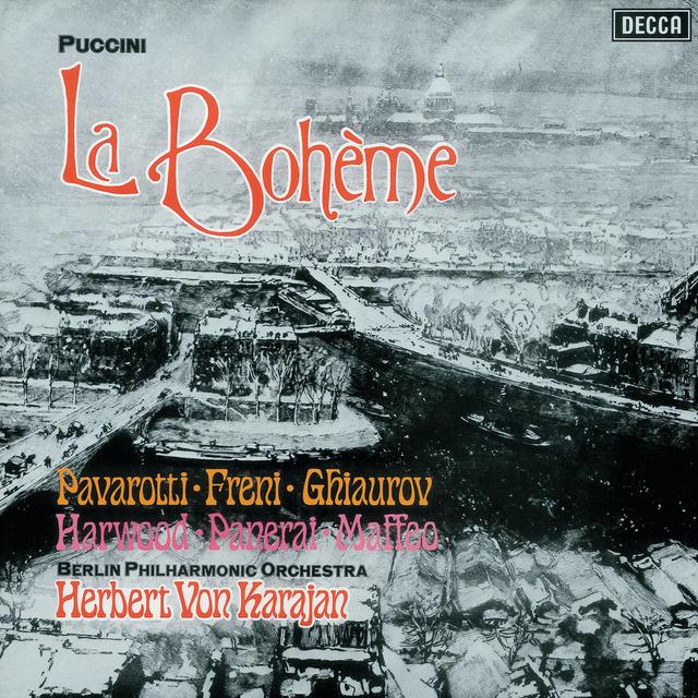 Album cover art for Puccini: La Bohème