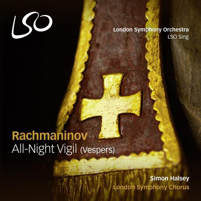 Album cover art for Rachmaninov: All-Night Vigil (Vespers)