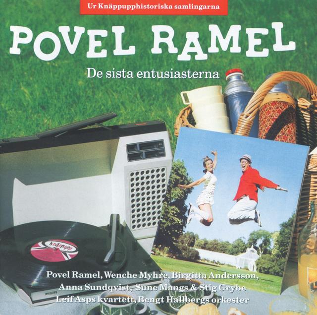 Album cover art for Povel Ramel/De sista entusiasterna