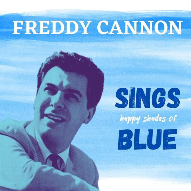 Album cover art for Sings Happy Shades of Blue