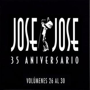 Album cover art for 35 Aniversario Jose Jose Volumenes 26 Al 30