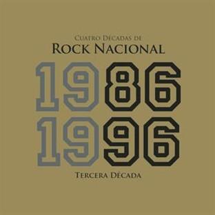 Album cover art for 4 Décadas De Rock Nacional (1986-1996)