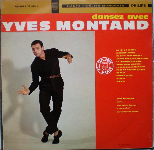 Album cover art for Dansez avec Yves Montand