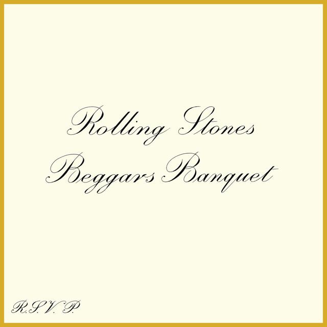 Album cover art for Beggars Banquet