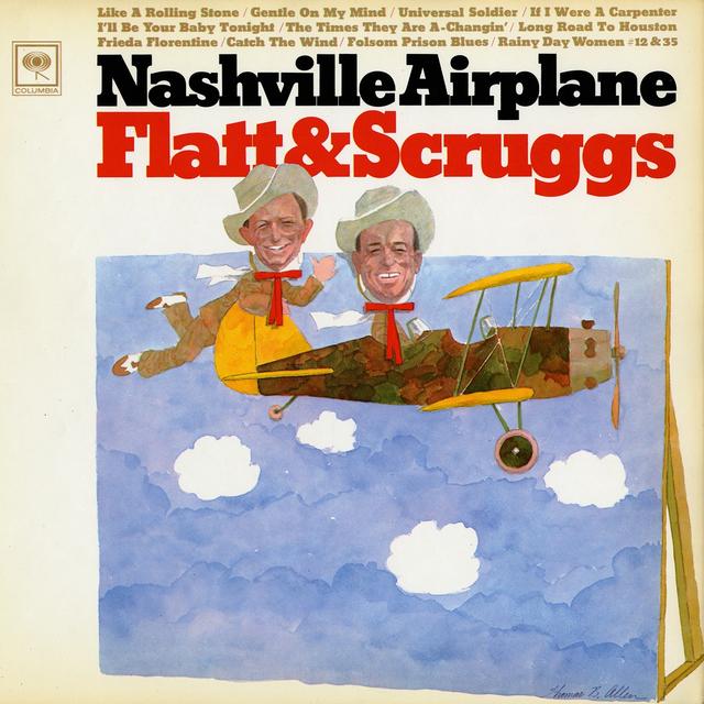 Album cover art for Nashville Airplane