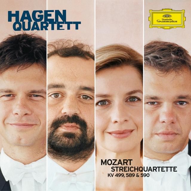 Album cover art for Mozart: String Quartets K. 489, 499 & 590