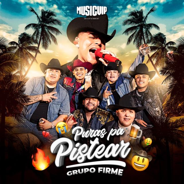 Album cover art for Puras Pa' Pistear (En Vivo)