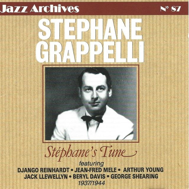 Album cover art for Jazz Archives N°87 : Stéphane's Tune