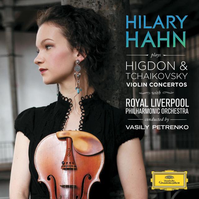 Album cover art for Higdon & Tchaikovsky: Violin Concertos