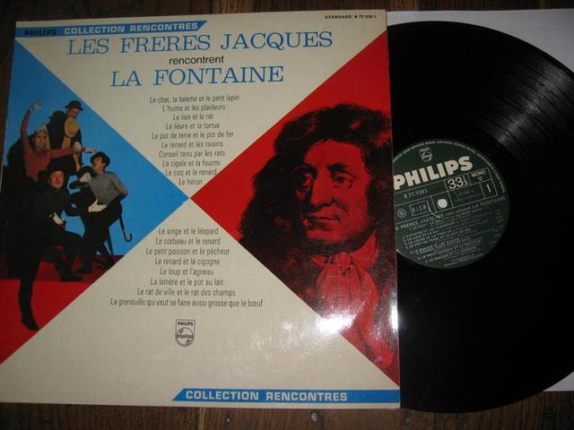 Album cover art for Les Fables de La Fontaine