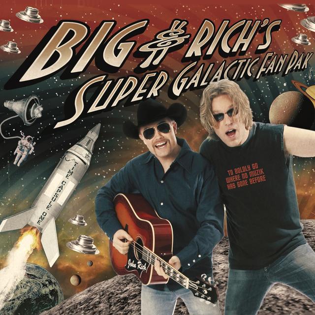 Album cover art for Big & Rich's Super Galactic Fan Pak