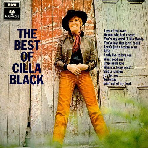 Album cover art for The Best of Cilla Black