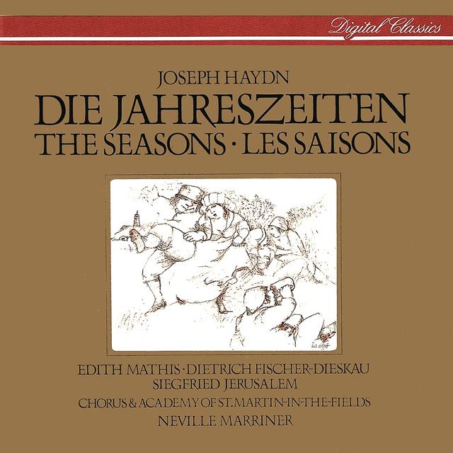 Album cover art for Haydn: Die Jahreszeiten (The Seasons)