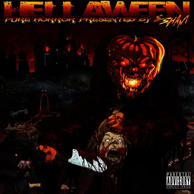 Album cover art for Hellaween: Pure Horror