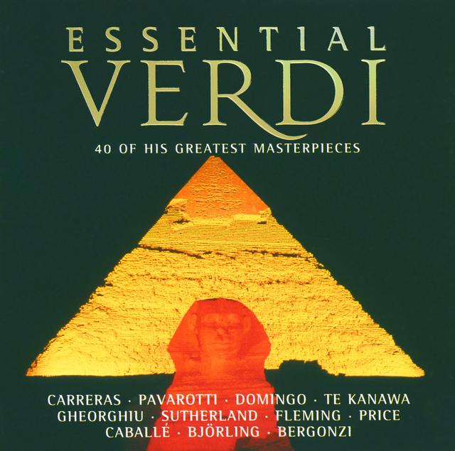 Album cover art for Essential Verdi