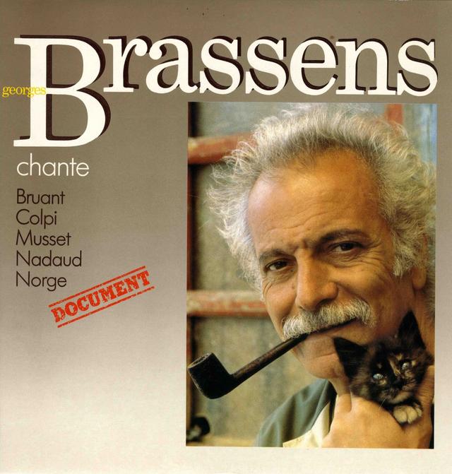 Album cover art for Georges Brassens Chante Bruant-Colpi-Musset-Nadaud-Norge