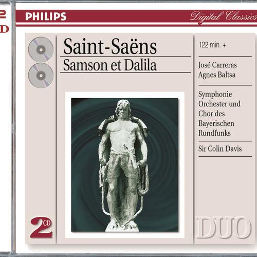 Album cover art for Saint-Saens: Samson und Dalila