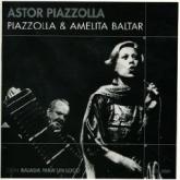 Album cover art for Piazzolla y Amelita Baltar