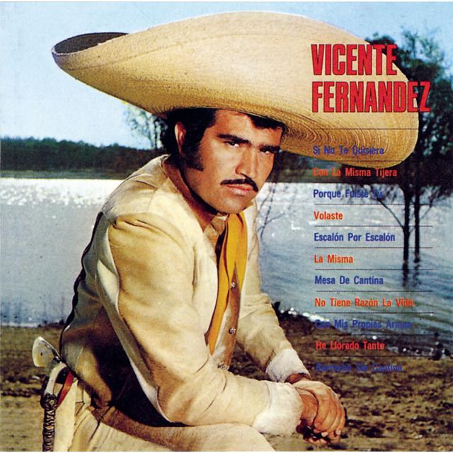 Album cover art for Vicente Fernandez