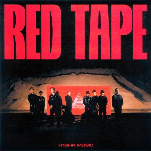 Album cover art for H1GHR : RED TAPE