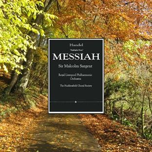 Album cover art for Handel: Messiah:- 'highlights' (remastered Stereo Version)