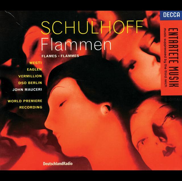 Album cover art for Schulhoff : Flammen