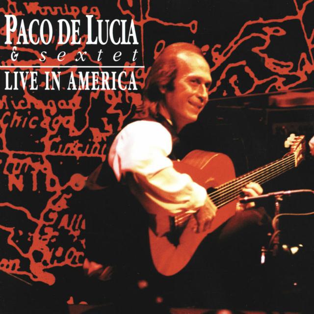 Album cover art for Live in America