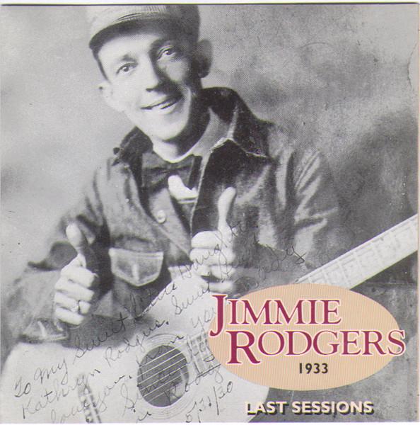 Album cover art for Last Sessions, 1933