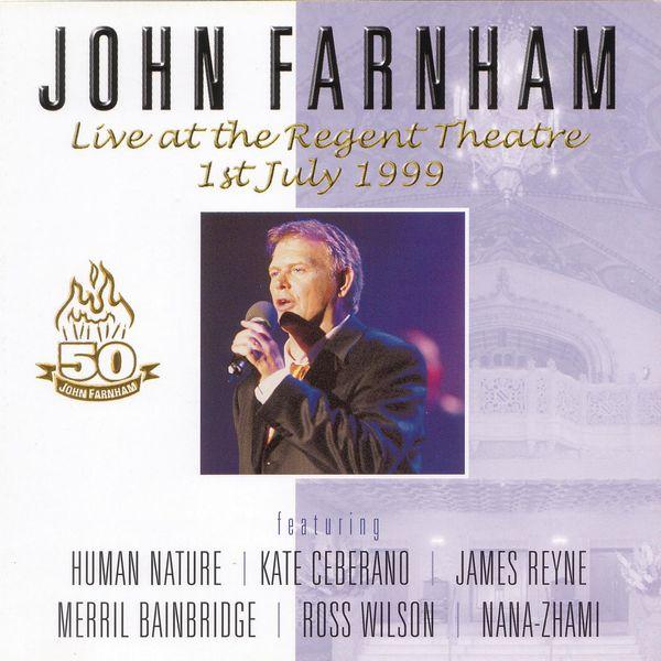 Album cover art for Live At The Regent Theatre, 1st July 1999