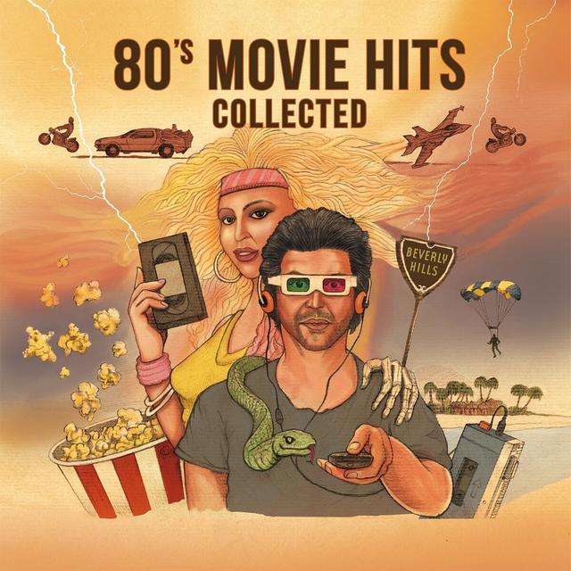 Album cover art for 80's Movie Hits Collected