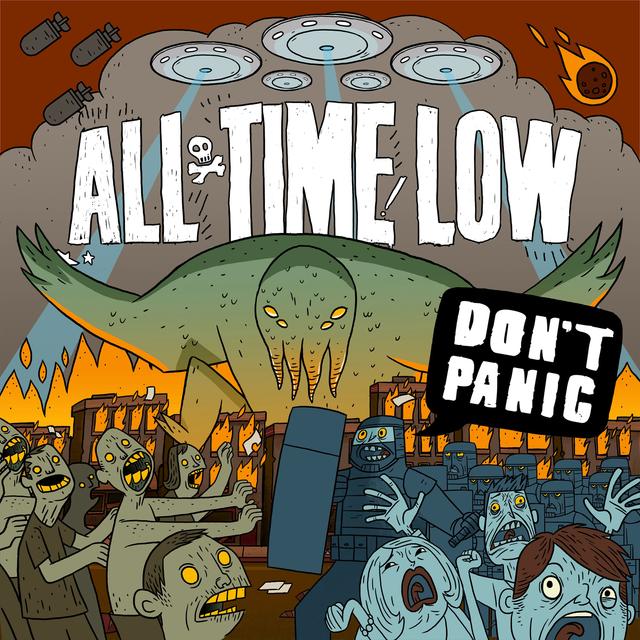 Album cover art for Don't Panic