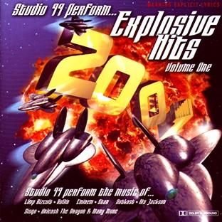 Album cover art for Studio 99 Perform…explosive Hits 2001 Vol. 1