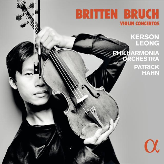 Album cover art for Britten & Bruch: Violin Concertos