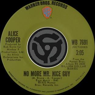 Album cover art for No More Mr. Nice Guy