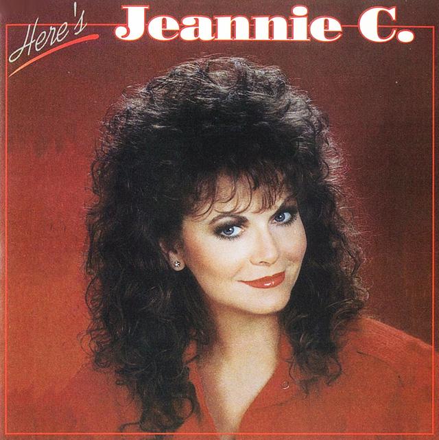 Album cover art for Here's Jeannie C.