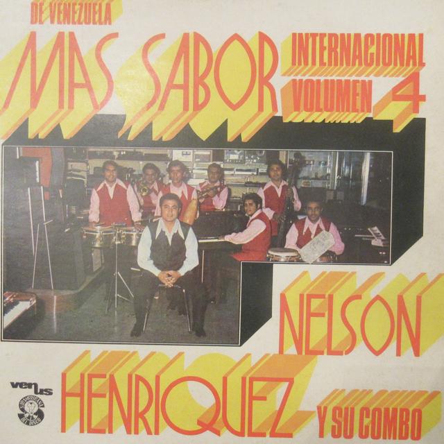 Album cover art for De Venezuela Mas Sabor Internacional, Vol. 4