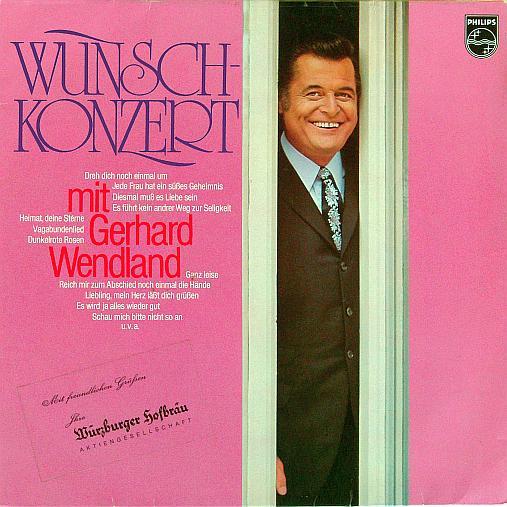 Album cover art for Wunschkonzert Mit Gerhard Wendland