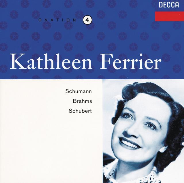 Album cover art for Kathleen Ferrier Vol. 4 - Schumann / Schubert / Brahms