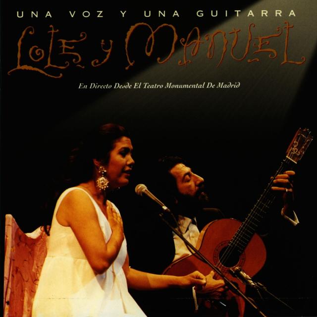 Album cover art for Una Voz y una Guitarra