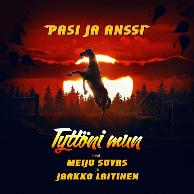 Album cover art for Tyttöni mun (feat. Meiju Suvas, Jaakko Laitinen)