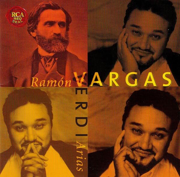 Album cover art for Verdi Arias