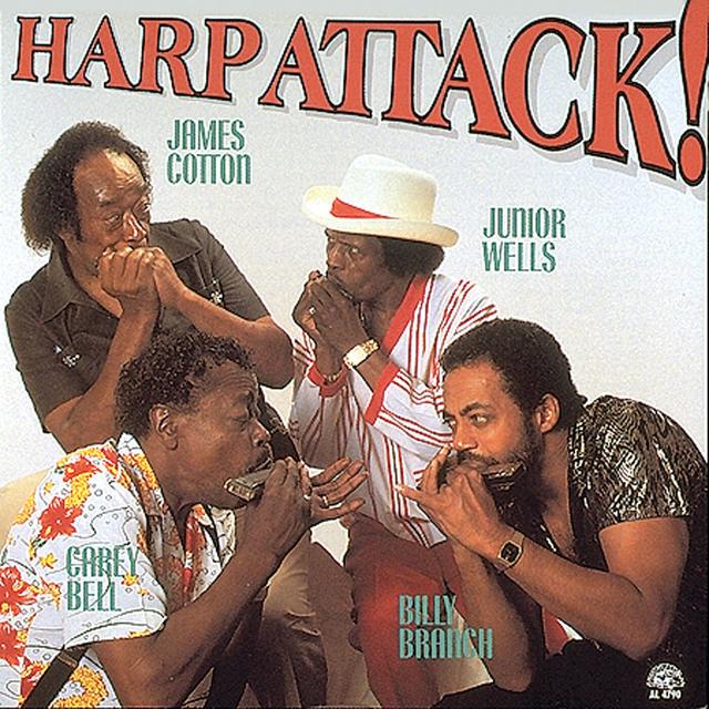 Album cover art for Harp Attack!