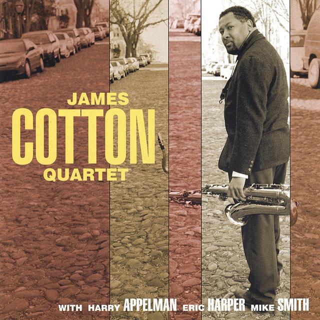 Album cover art for James Cotton Quartet