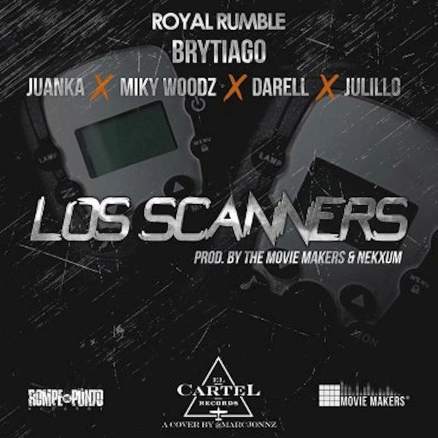 Album cover art for Los Scanners