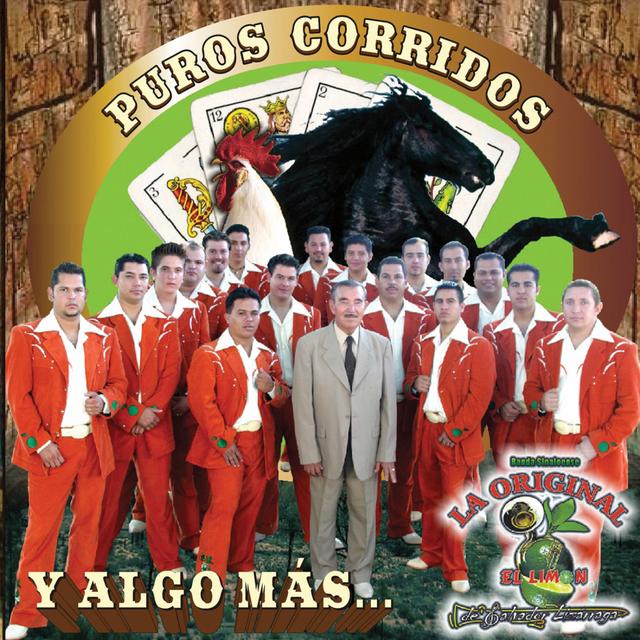 Album cover art for Puros Corridos y Algo Mas