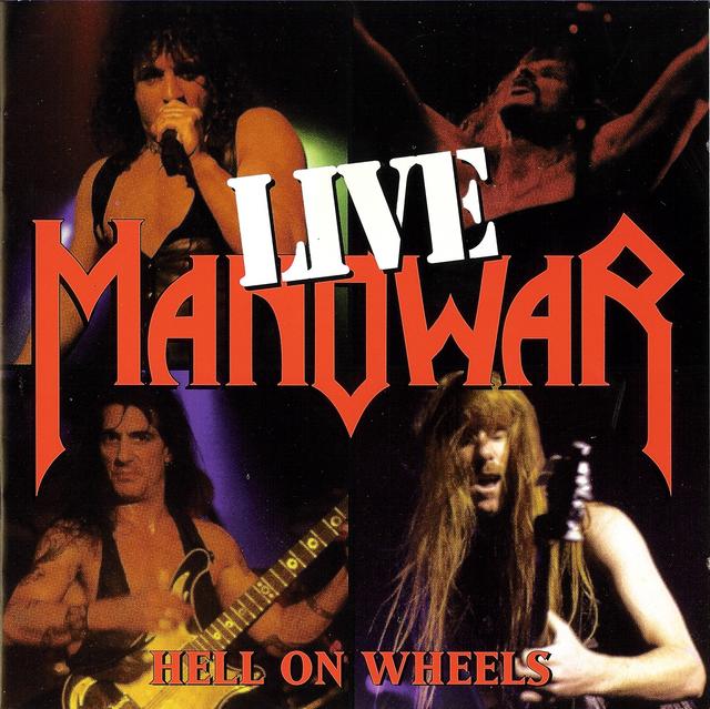 Album cover art for Hell on Wheels Live